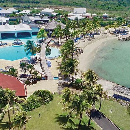 Romantique Et Joli Appartement Au Bord De La Mer, Piscine Surveillee Et Belle Plage A 50M แซงต์-ฟรองซัวส์ ภายนอก รูปภาพ