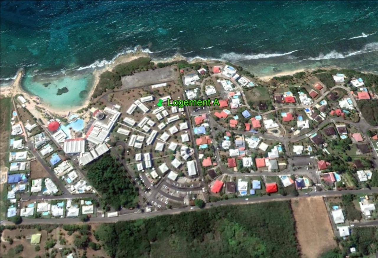 Romantique Et Bel Appartement En Bord De La Mer, Piscine Surveillee Et Belle Plage A 50M แซงต์-ฟรองซัวส์ ภายนอก รูปภาพ