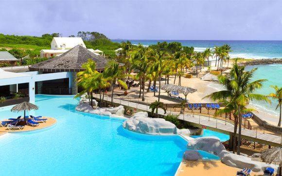 Romantique Et Bel Appartement En Bord De La Mer, Piscine Surveillee Et Belle Plage A 50M แซงต์-ฟรองซัวส์ ภายนอก รูปภาพ