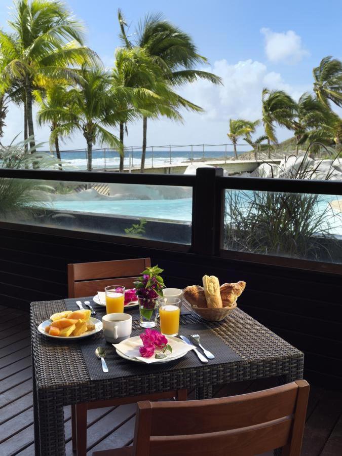 Romantique Et Joli Appartement Au Bord De La Mer, Piscine Surveillee Et Belle Plage A 50M แซงต์-ฟรองซัวส์ ภายนอก รูปภาพ