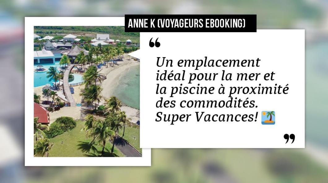 Romantique Et Joli Appartement Au Bord De La Mer, Piscine Surveillee Et Belle Plage A 50M แซงต์-ฟรองซัวส์ ภายนอก รูปภาพ