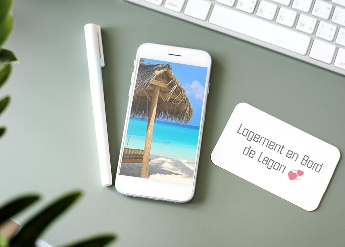 Romantique Et Bel Appartement En Bord De La Mer, Piscine Surveillee Et Belle Plage A 50M แซงต์-ฟรองซัวส์ ภายนอก รูปภาพ