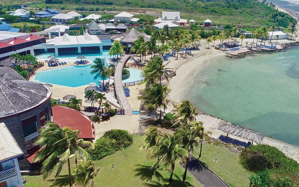 Romantique Et Bel Appartement En Bord De La Mer, Piscine Surveillee Et Belle Plage A 50M แซงต์-ฟรองซัวส์ ภายนอก รูปภาพ